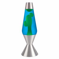 LAVA LAMPE 16.3'' BLEU/VERT